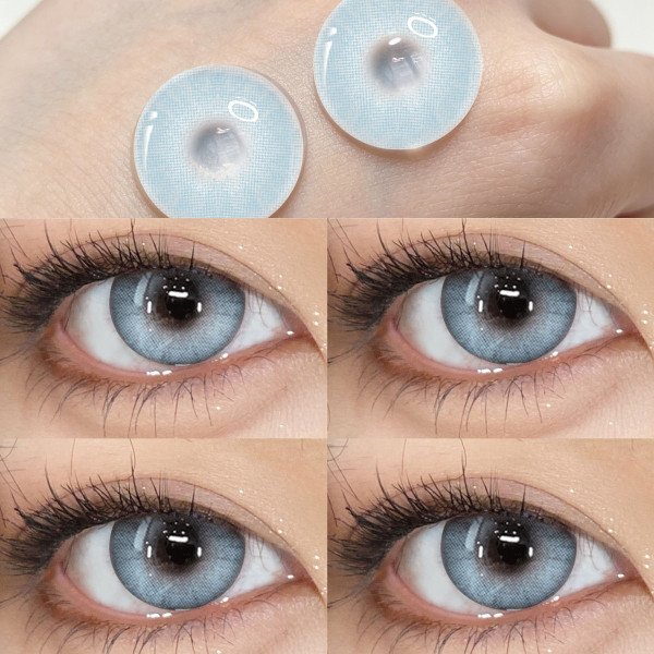 A set of contact lens case with tweezers (including lens removal tool), portable travel daily accessory, premium Christmas gift, festive atmosphere props, Christmas cosplay gear, Christmas presents, Christmas accessories